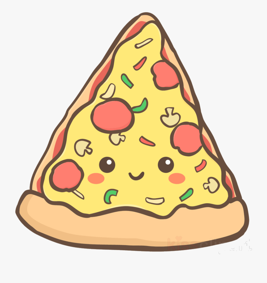 Pizza Drawing Food Transparent Image Clipart Free Png - Cute Pizza Clip Art, Transparent Clipart