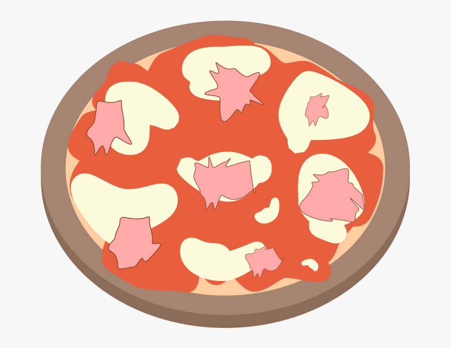 Roman Pizza - Clip Art, Transparent Clipart