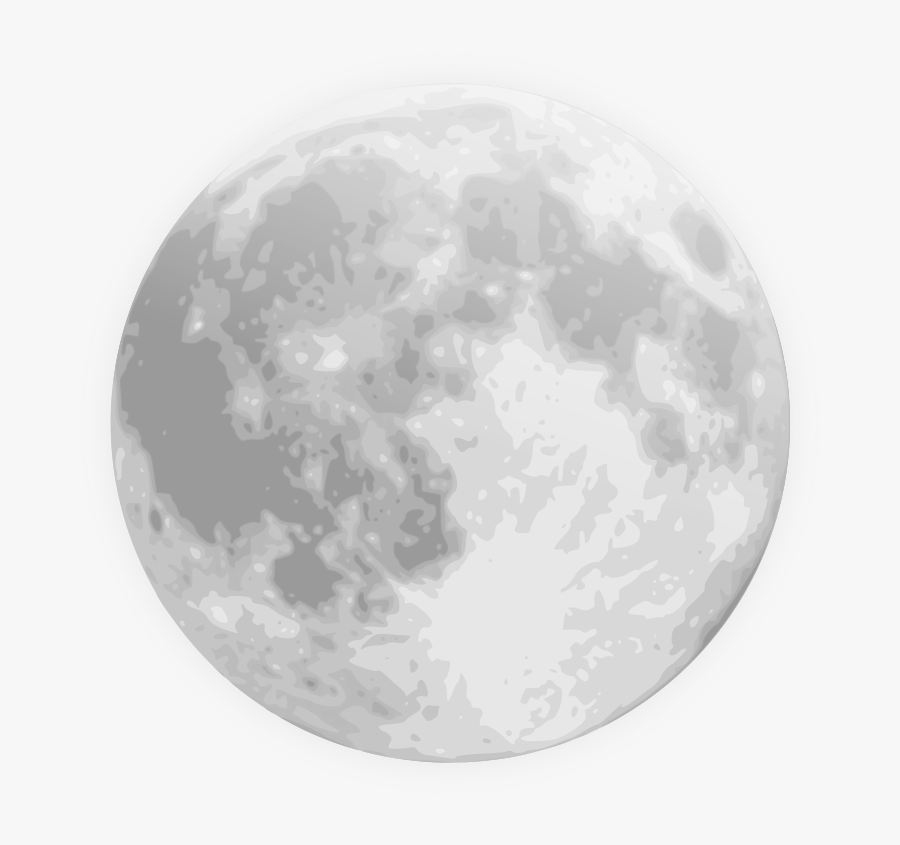 Weather Icon Full Moon By Gnokii Weather Icon Full - Moon Vector No Background, Transparent Clipart