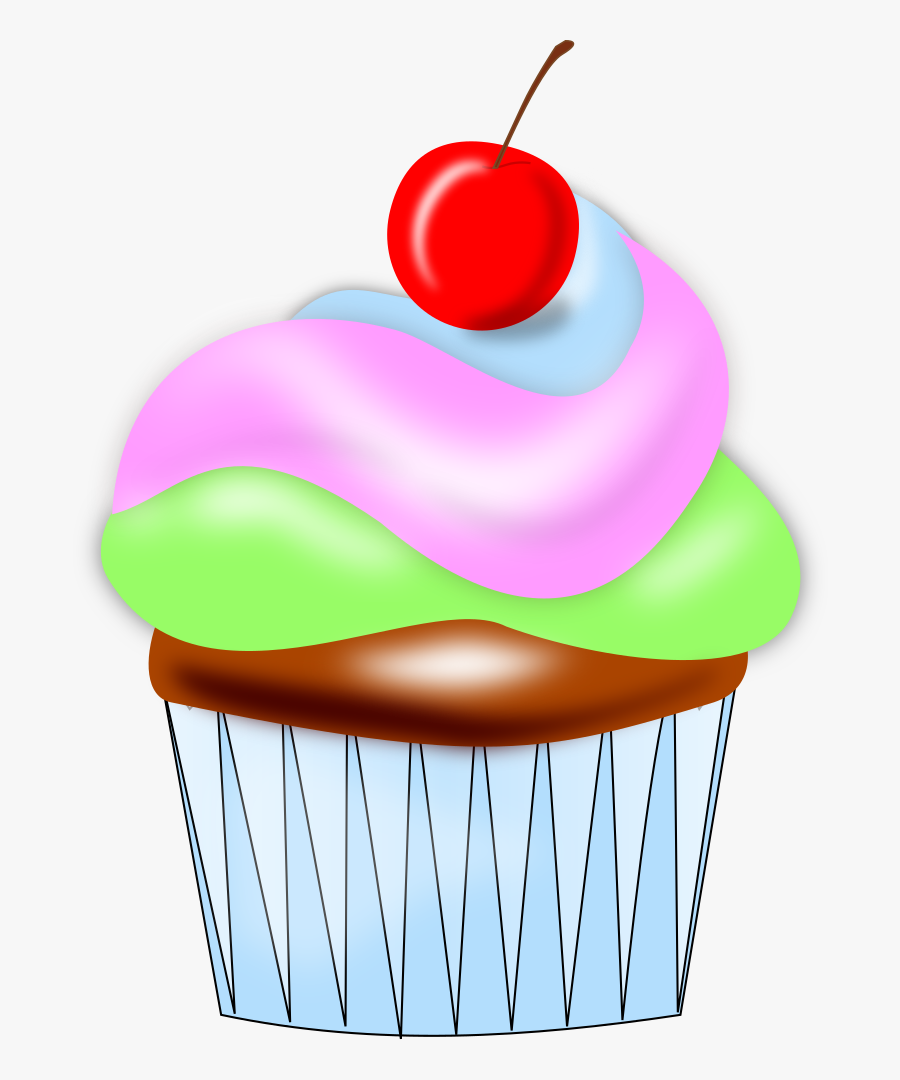 Free To Use &amp, Public Domain Cupcake Clip Art - Cupcakes Free Clip Art, Transparent Clipart