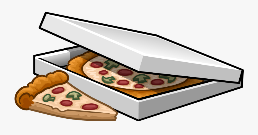 Pizza Clipart File - Pizza In Box Clipart, Transparent Clipart