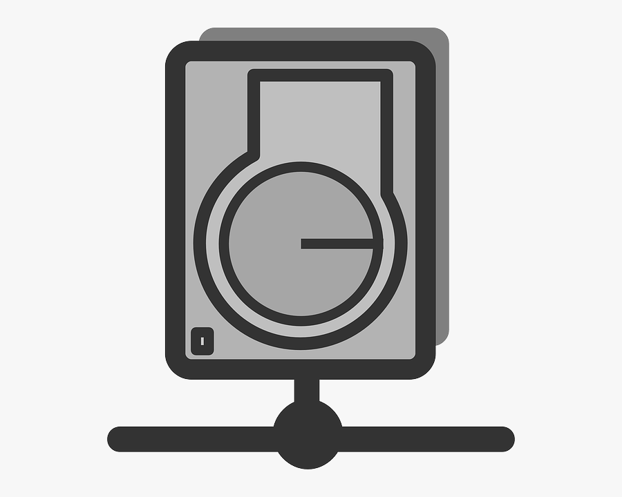 Connected Digital Camera Svg Clip Arts - Network Attached Storage Icon, Transparent Clipart