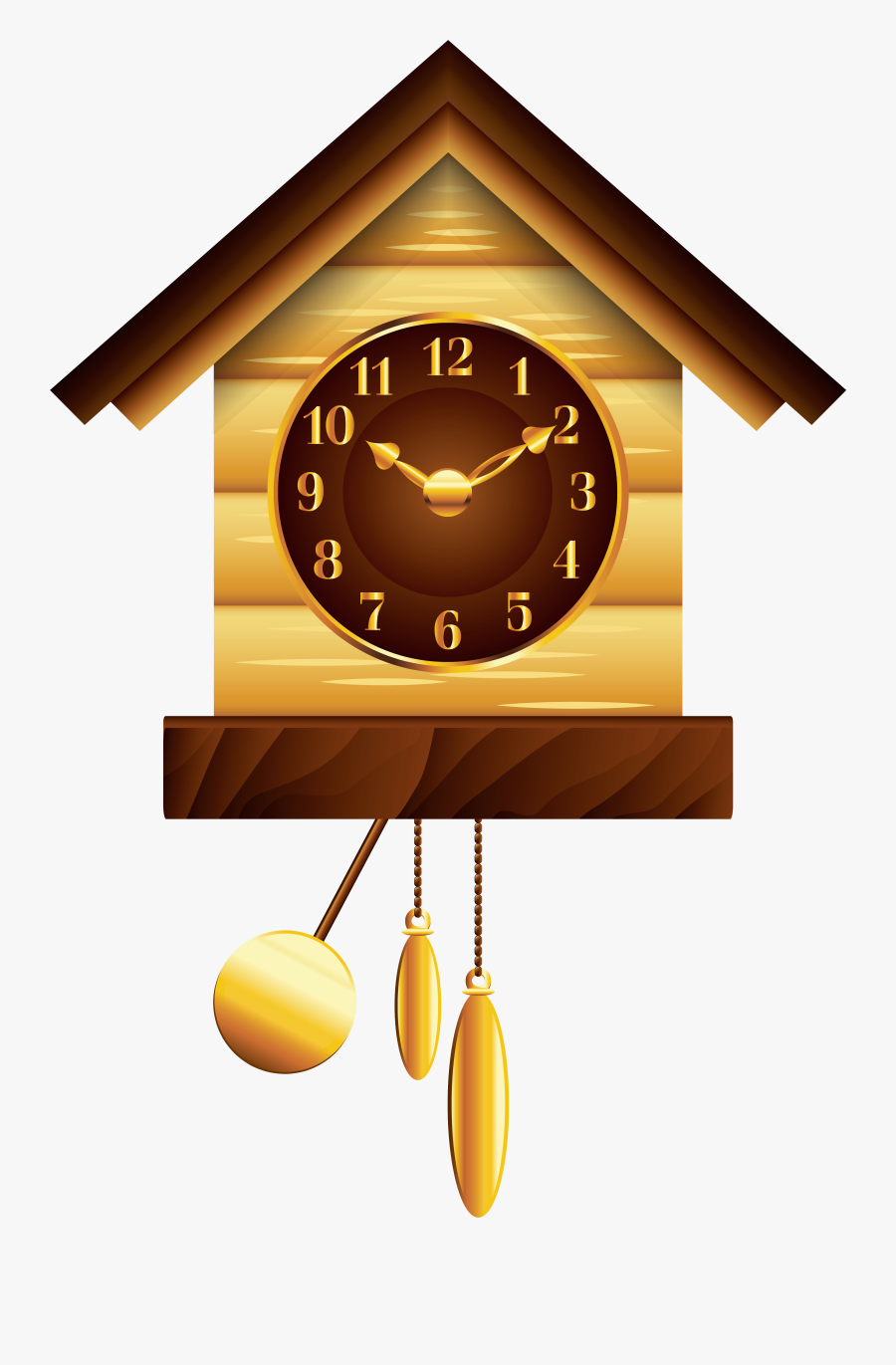 Cuckoo Clock Png Clip Art - Cuckoo Clock Clipart, Transparent Clipart