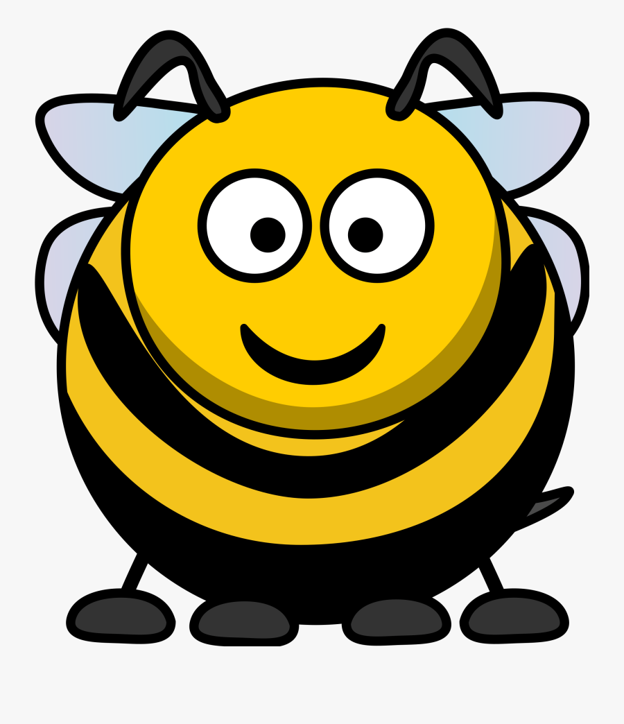 Free Bee Graphics Bumble Bees Clipart - Cartoon Clip Art Bee, Transparent Clipart