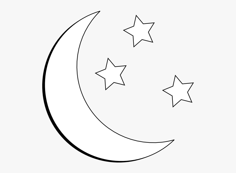 Clipart Moon And Stars, Transparent Clipart