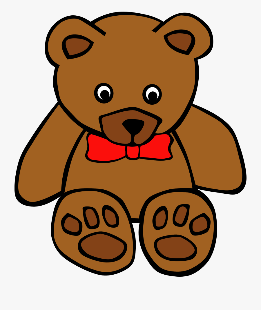Teddy Bear Clipart Free Clipart Images - Cartoon Picture Of A Teddy Bear, Transparent Clipart
