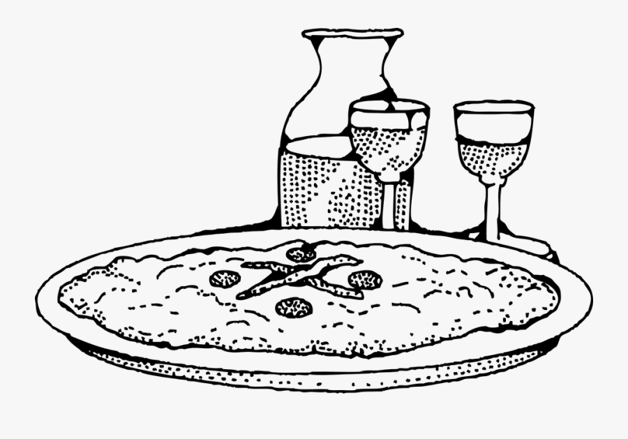 Bilder Essen Schwarz Weiß, Transparent Clipart