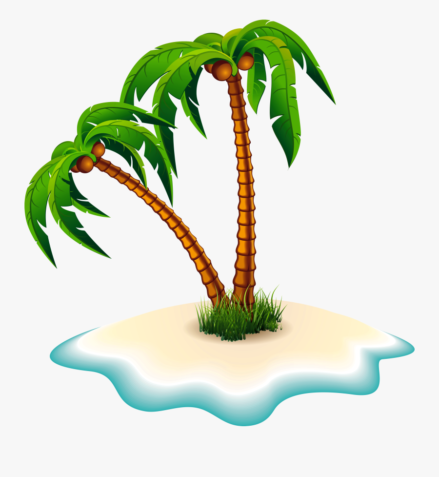 Clip Art Palm Tree Clipart Images - Clipart Palm Tree Png, Transparent Clipart