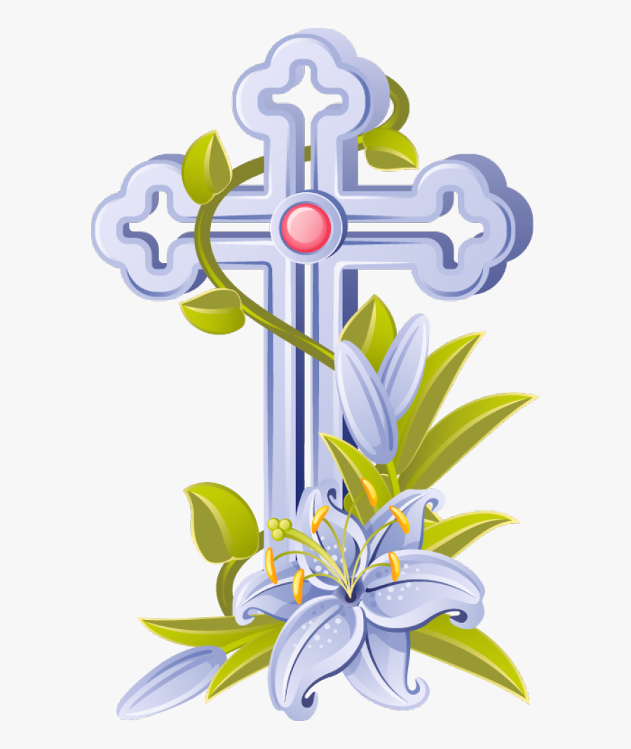 Religious Easter Clip Art - Religious Catholic Easter Greetings, Transparent Clipart