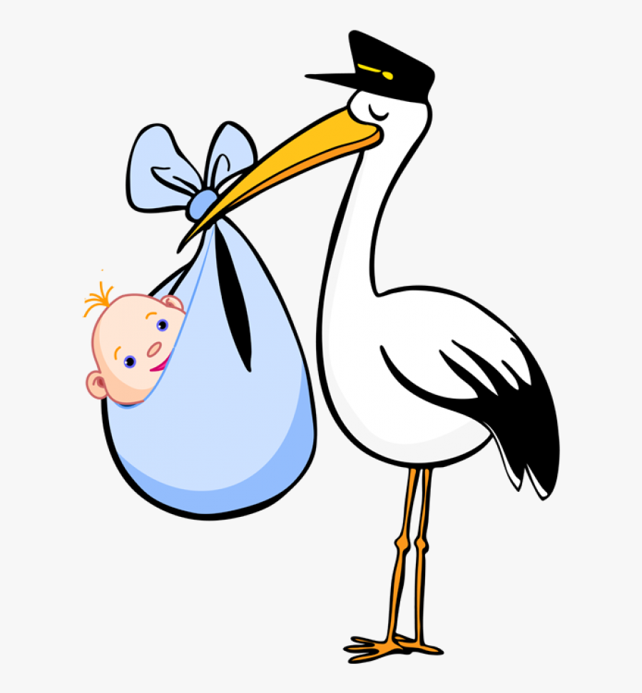 Thumb Image - Stork Baby Clipart, Transparent Clipart