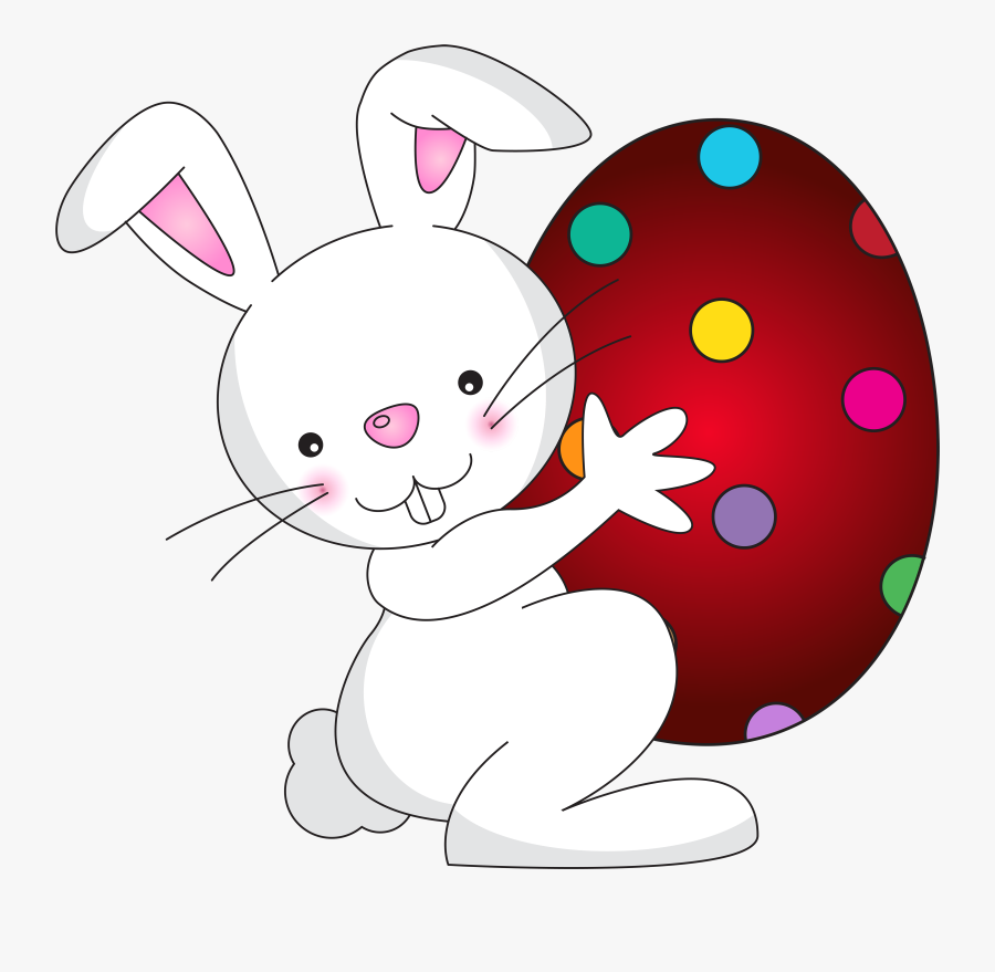 Easter Clipart Cookie - Transparent Easter Bunny Clipart, Transparent Clipart