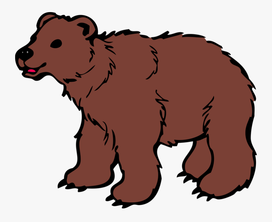 Bear Clipart Free Clipart Images - Clip Art Of Bear, Transparent Clipart