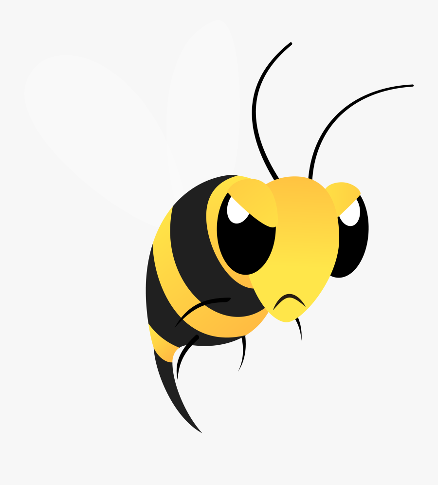 Clip Art Clip Freeuse Download - Angry Bees Clipart, Transparent Clipart