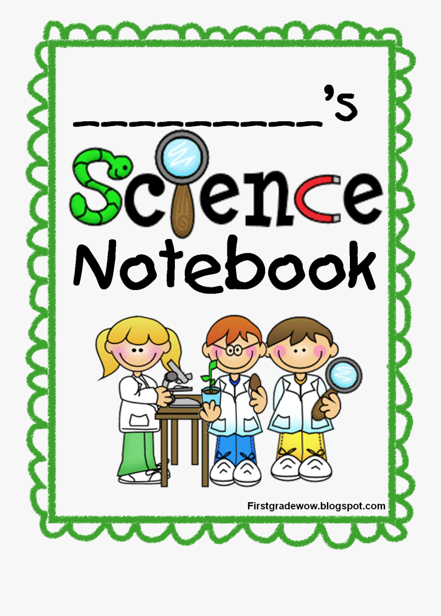 Kids Science Notebook Start - Notebook In Science, Transparent Clipart