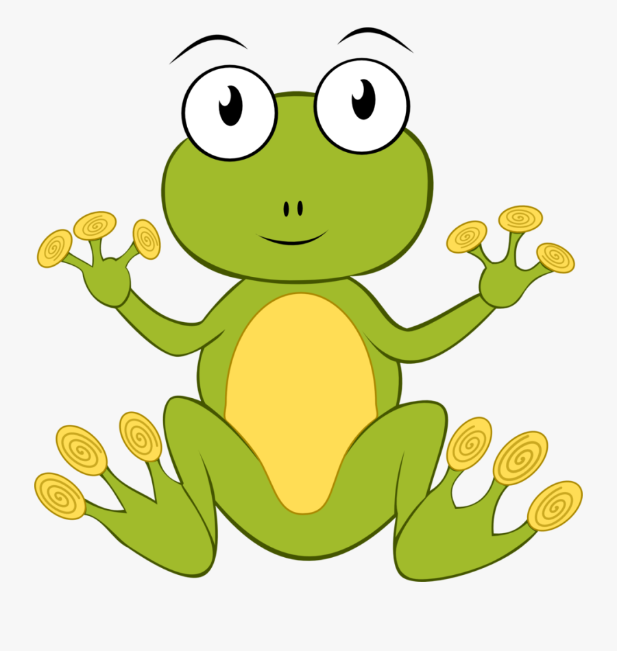 Frog Clip Art - Frog Drawing Transparent Background, Transparent Clipart