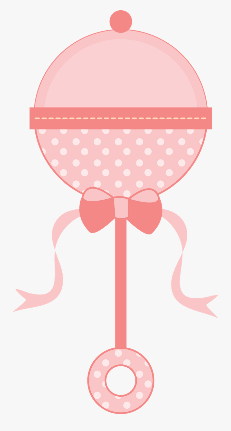 Baby Clipart Rattle - Baby Shower Png Girl, Transparent Clipart