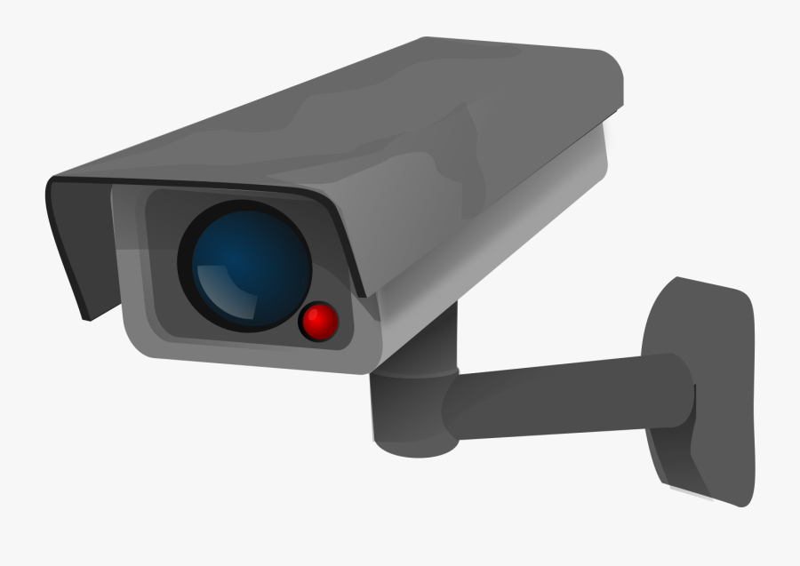 Surveillance Camera - Security Camera Clipart, Transparent Clipart