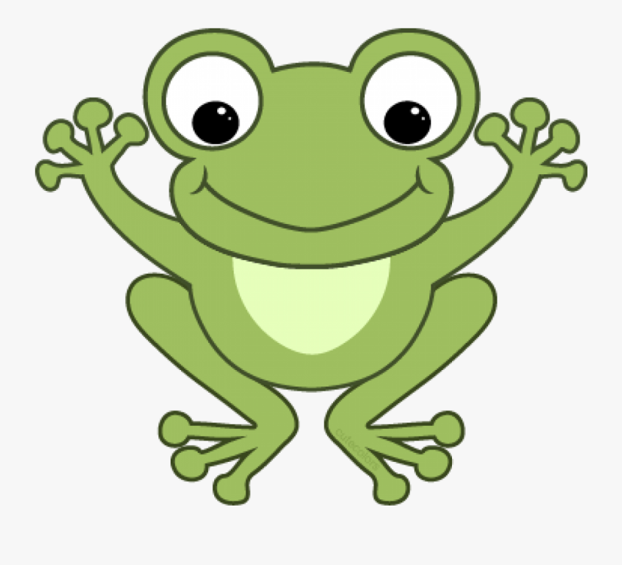 School Frog Clip Art Borders - Clip Art Cute Frog, Transparent Clipart