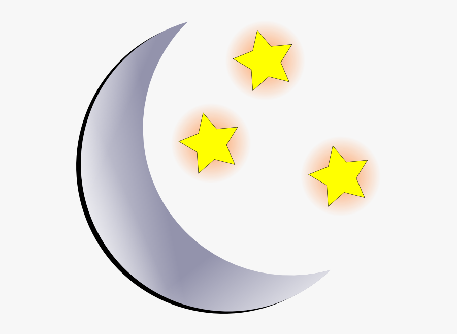Transparent Stars Clip Art - Clipart Stars And Moon, Transparent Clipart