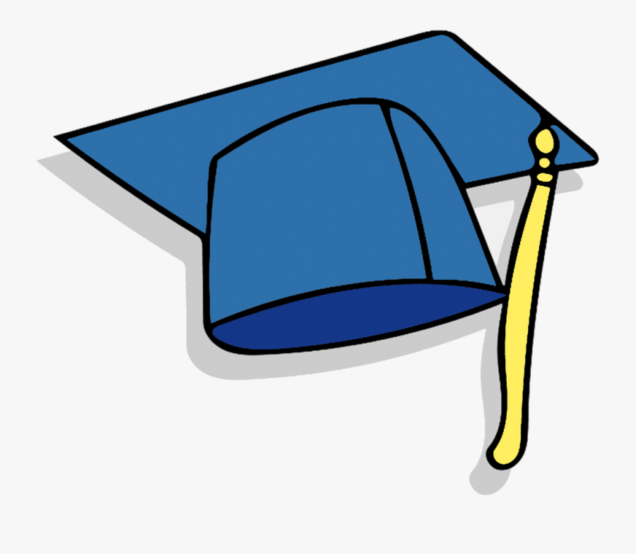 Graduation Cap, Icon, Clipart, Vector - Graduation Cap Clipart Blue, Transparent Clipart