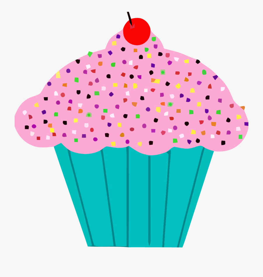 Cupcake Clip Art - Animated Cupcakes, Transparent Clipart