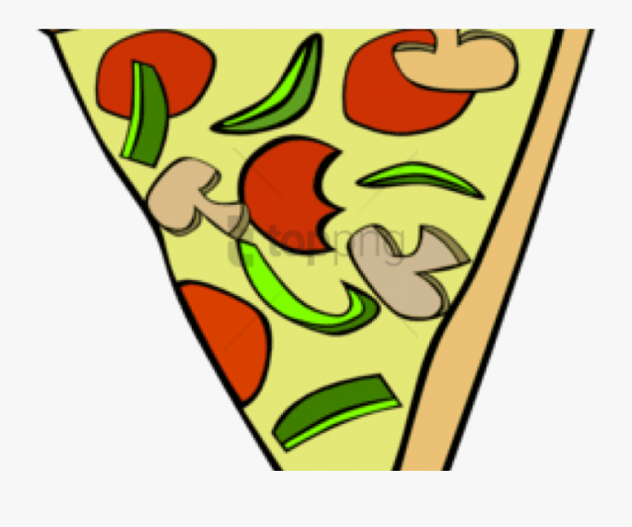 Slice Of Pizza Clipart - Pizza Slice Clipart Transparent Background, Transparent Clipart