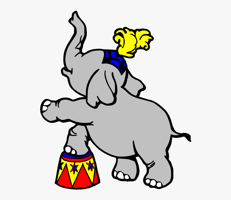 Circus Elephant Clipart Clipart Kid - Circus Elephant Clipart, Transparent Clipart