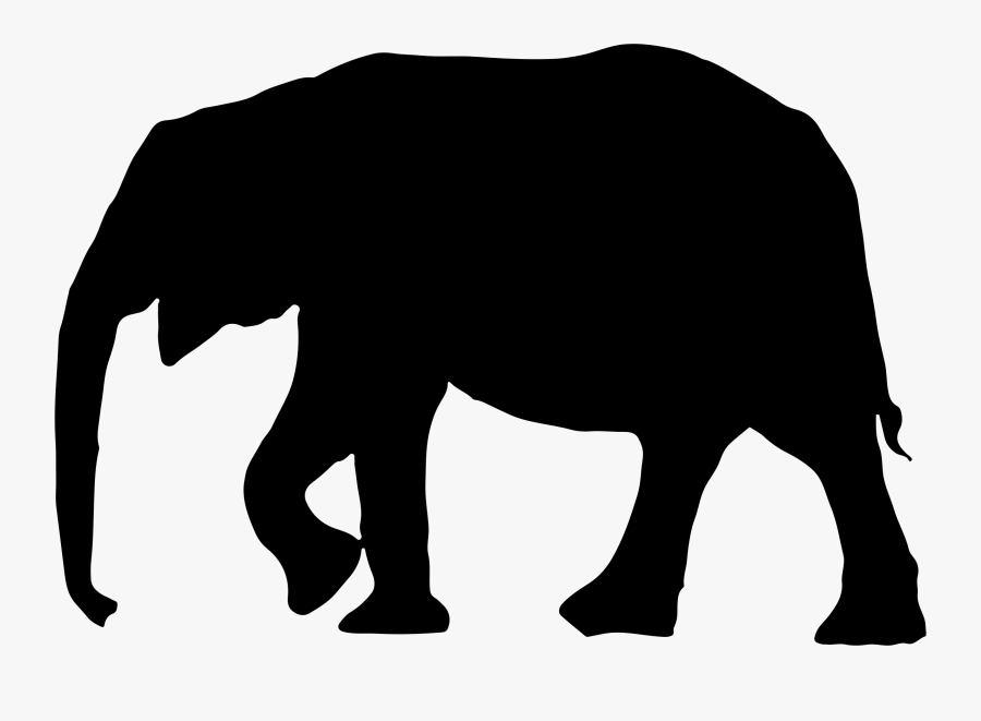 Elephant Big Image Png - Black And White Bear Clip Art, Transparent Clipart