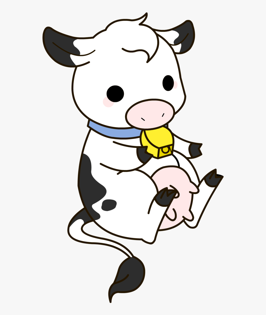 Baby Cow Clipart Free Clipart Images - Baby Cow Black And White Clipart, Transparent Clipart