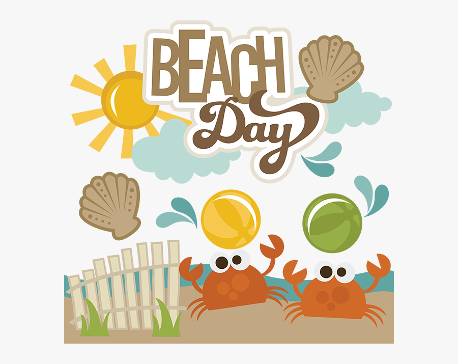 Volleyball Clipart Church - Beach Day, Transparent Clipart