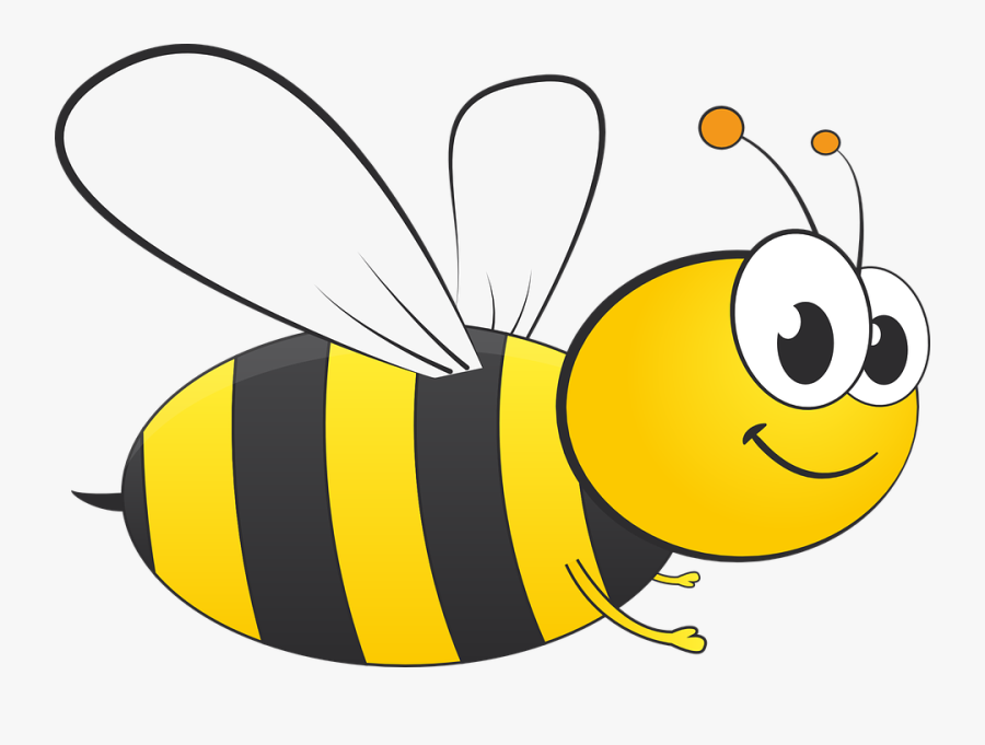 Bee Clipart Of Honey And Busy Transparent Background - Transparent Background Bee Clipart, Transparent Clipart