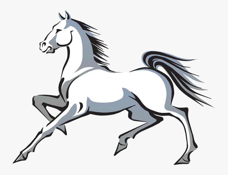 Horse Racing Clipart Free Clipart Images - Mustang Horse Transparent, Transparent Clipart