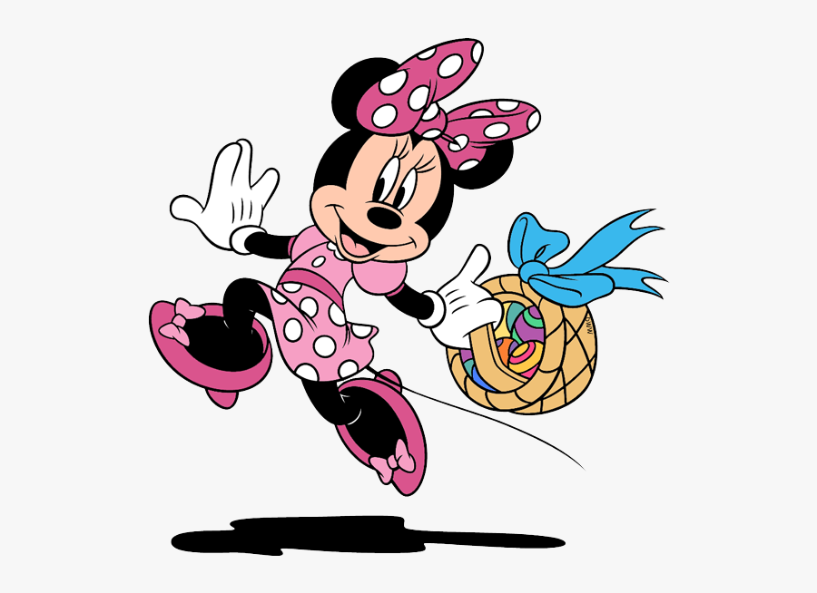 Minnie Mouse Easter Clip Art, Transparent Clipart