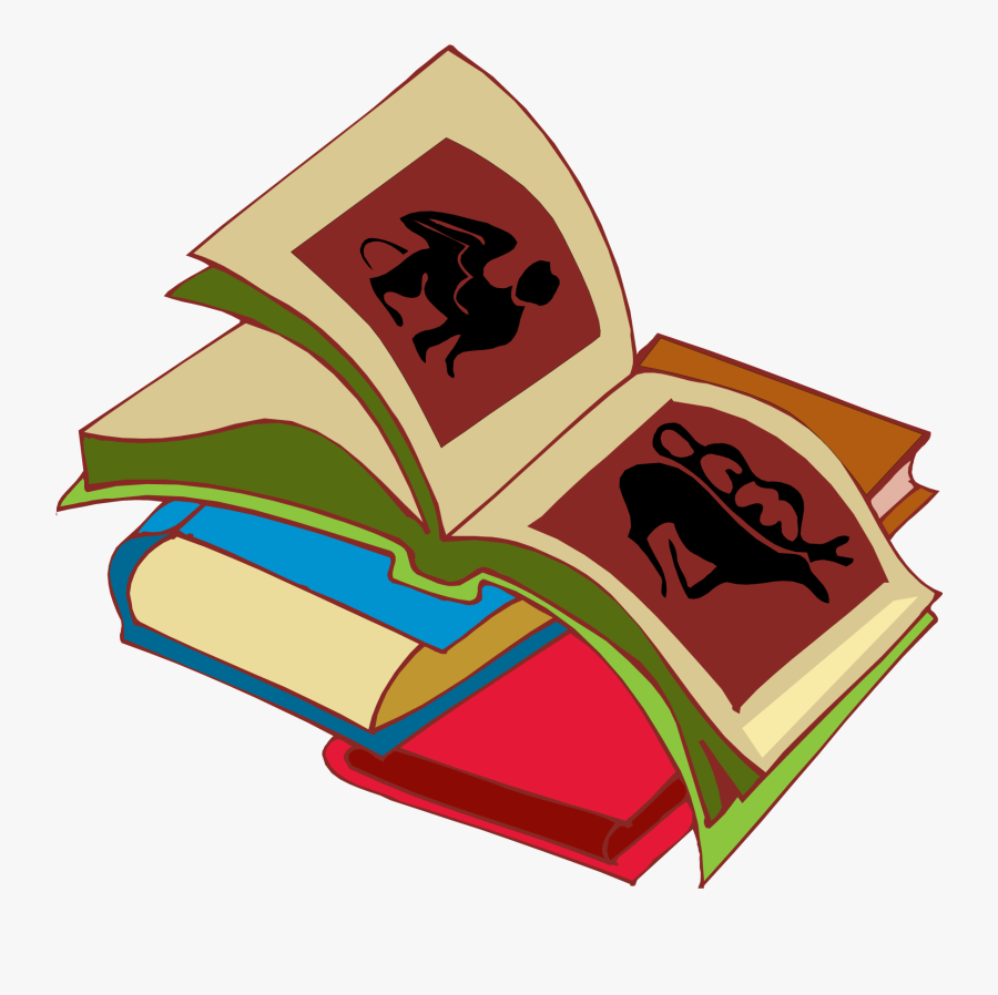 Stack Of Books Clipart Clipart - Book Clipart, Transparent Clipart
