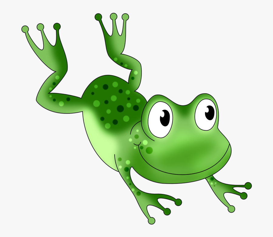 Transparent Frogs Clipart - Jumping Frog Clipart Png, Transparent Clipart