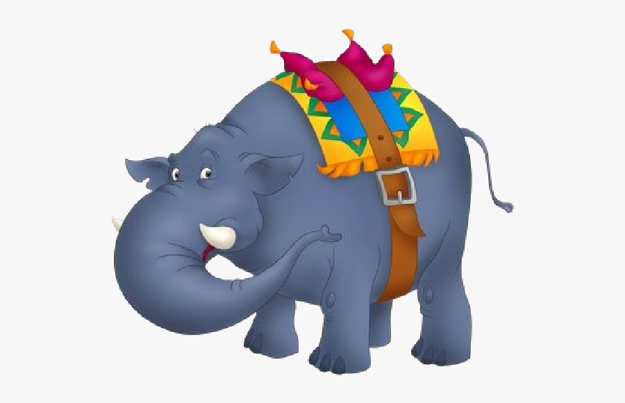 Funny Circus Elephant Clipart Image Elephants Clip - Три Богатыря Слон, Transparent Clipart