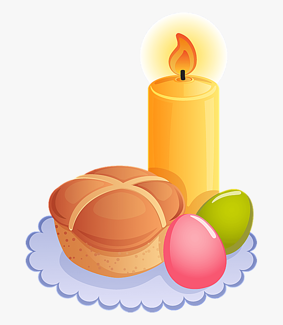 Religious Easter Clip Art Christ Has Risen - Easter Candle Clipart, Transparent Clipart