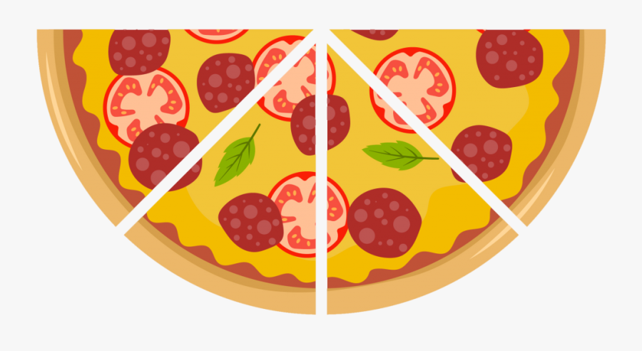 Pizza Png Vector - Vector Pizza Clipart Png, Transparent Clipart