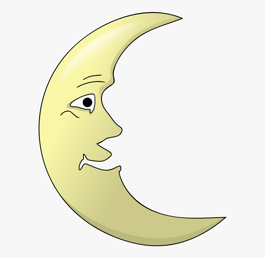 Transparent Moon Clip Art - Illustration, Transparent Clipart