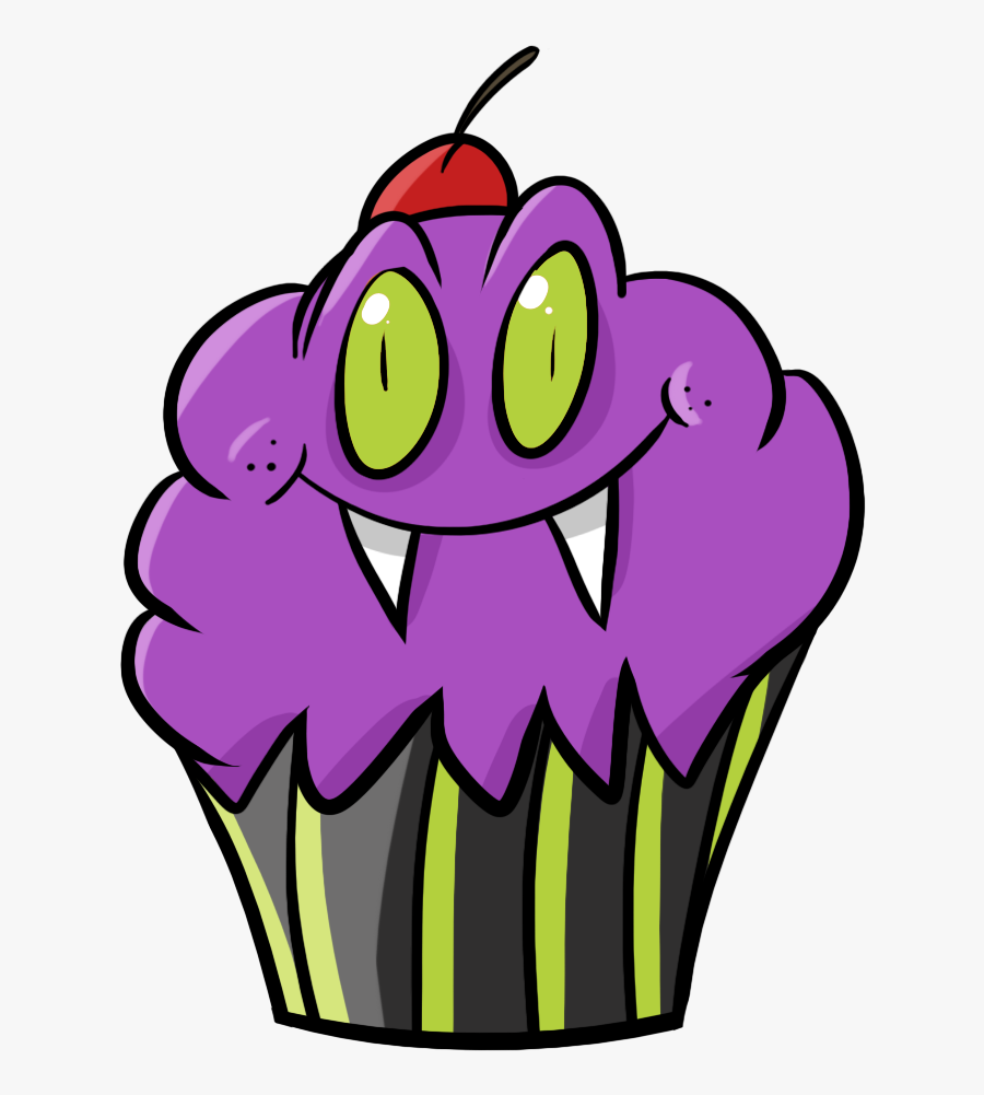 Halloween Cupcakes Clipart, Transparent Clipart
