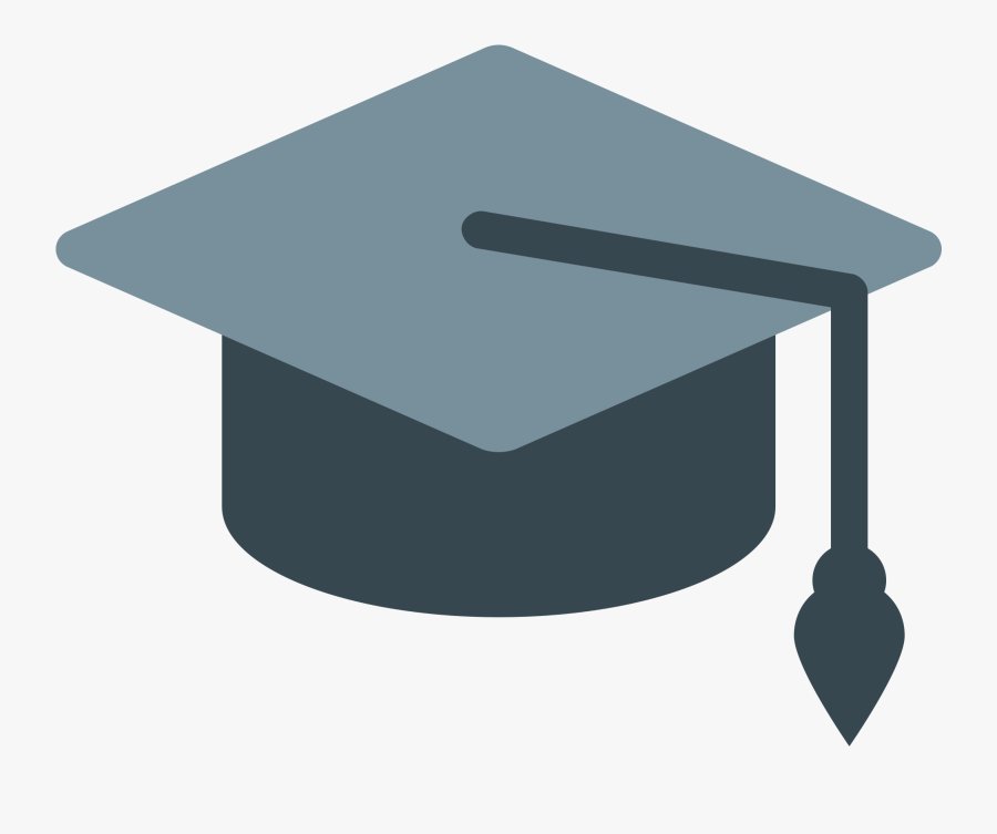 Icons8 Flat Graduation Cap - Flat Graduation Hat Icon, Transparent Clipart