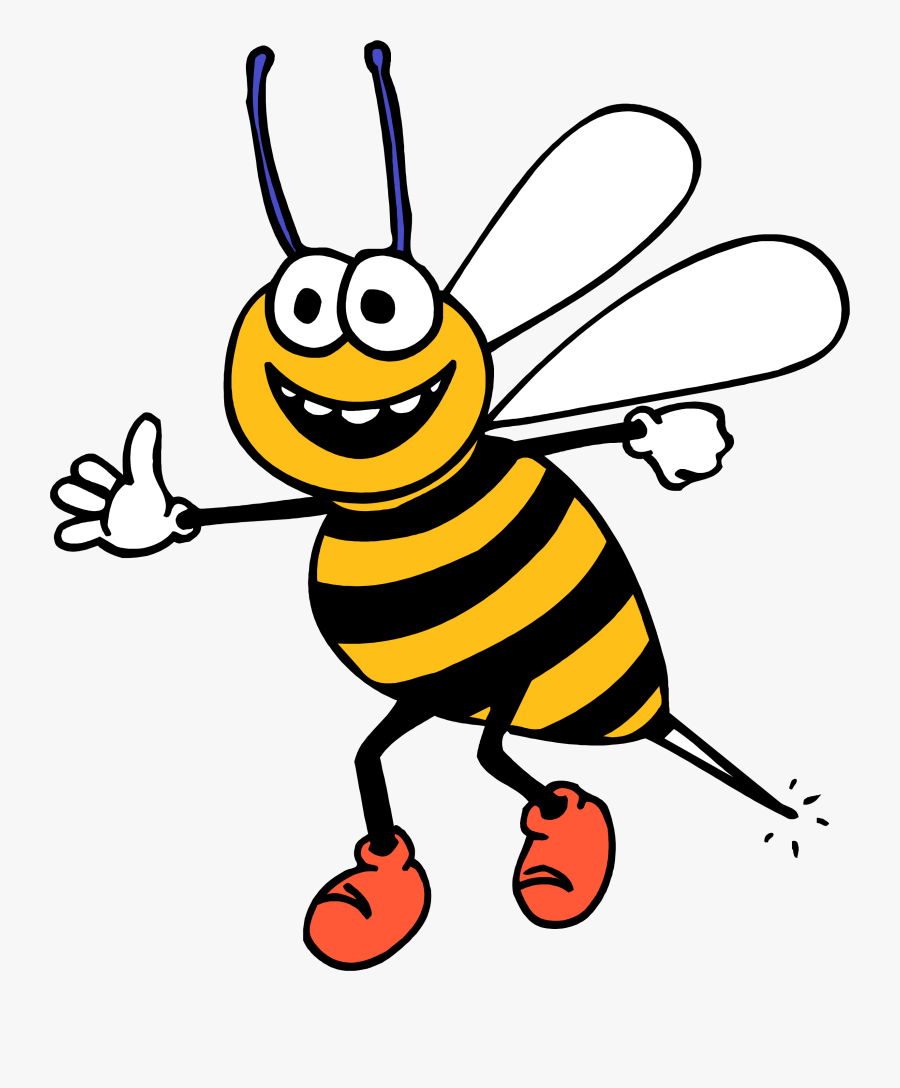 Bumblebee Clip Art - Spelling Bee Animated Gif, Transparent Clipart