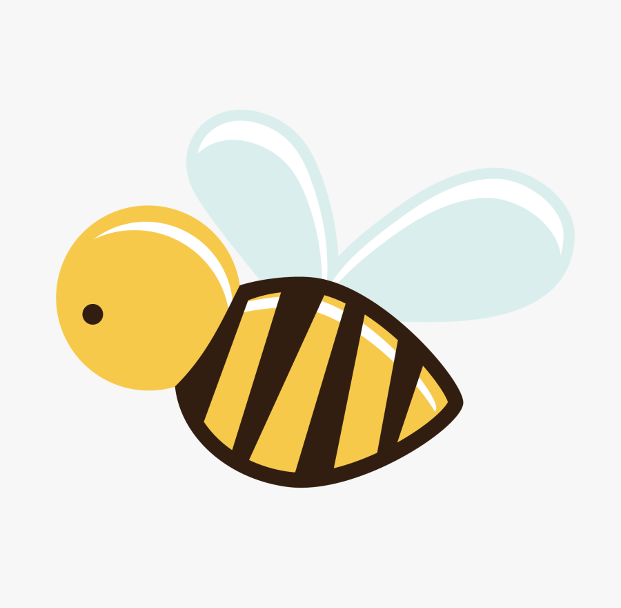 Bee Free Png Transparent Bee - Bee Clipart Transparent Background, Transparent Clipart