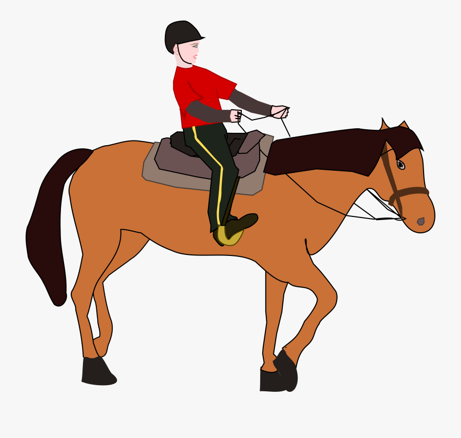 Horse Riding Free Clipart - Horse Riding Clipart, Transparent Clipart