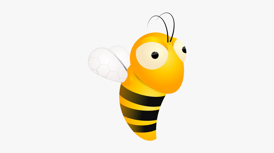 Honeybee Honey Bee Clipart Free Download Clip Art On - Cartoon Transparent Background Bee, Transparent Clipart