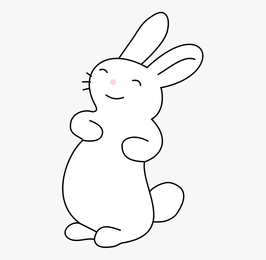 Bunny Easter Clip Art - Cute Bunny Clipart Easter, Transparent Clipart