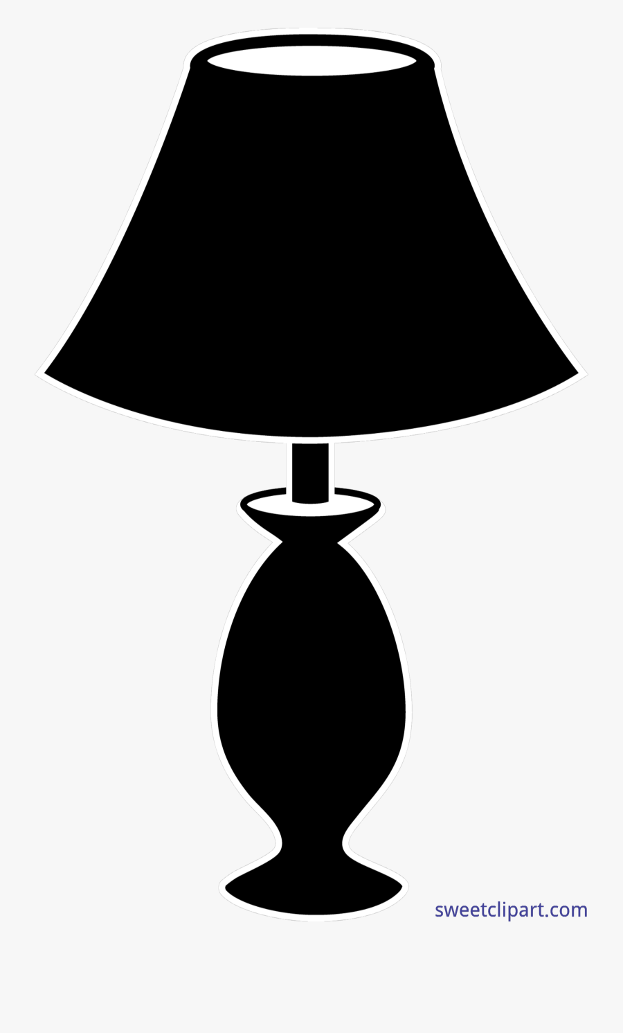 Science Clipart Lamp - Silhouette Lamp Clip Art, Transparent Clipart