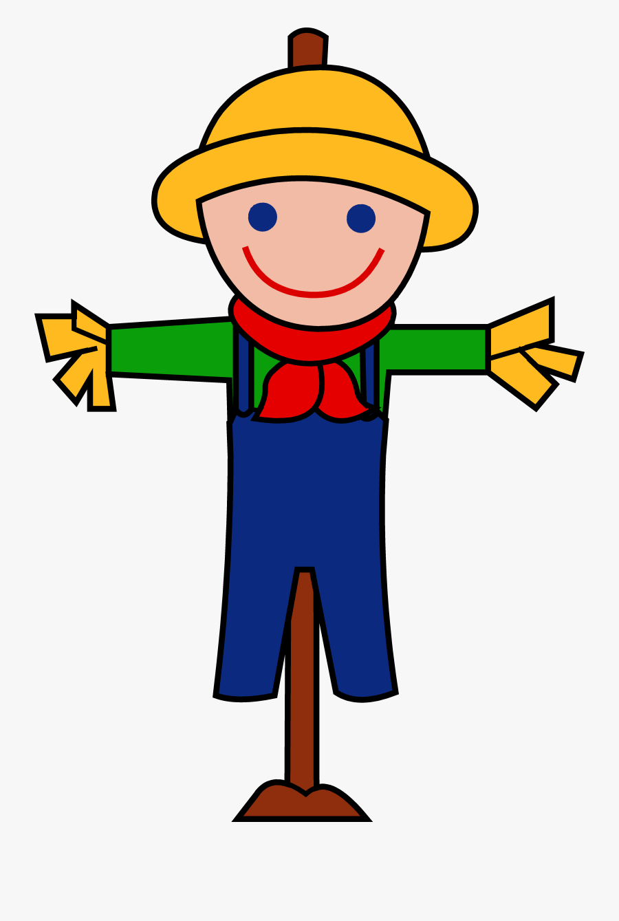 Cute Fall Clip Art Clipart Panda - Scarecrow Clipart Free, Transparent Clipart