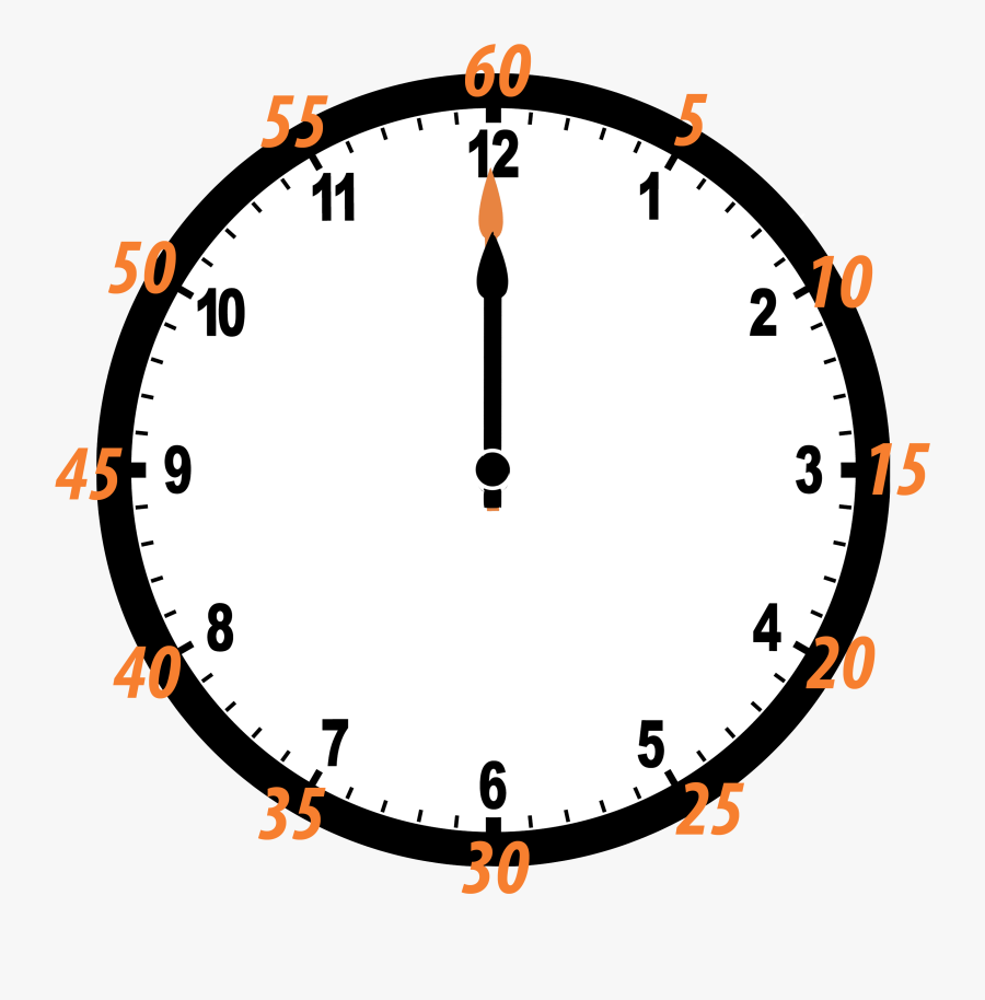 Telling Time - Clock Showing, Transparent Clipart