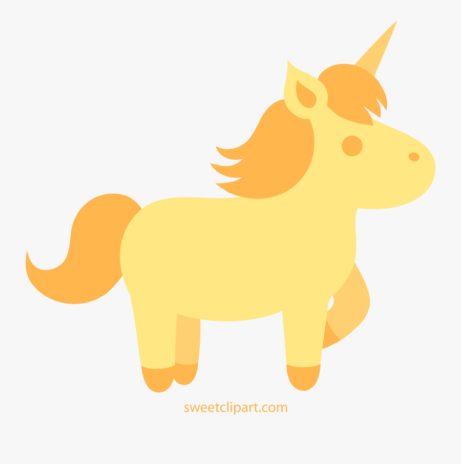 Horse Clipart Gold - Golden Unicorns, Transparent Clipart